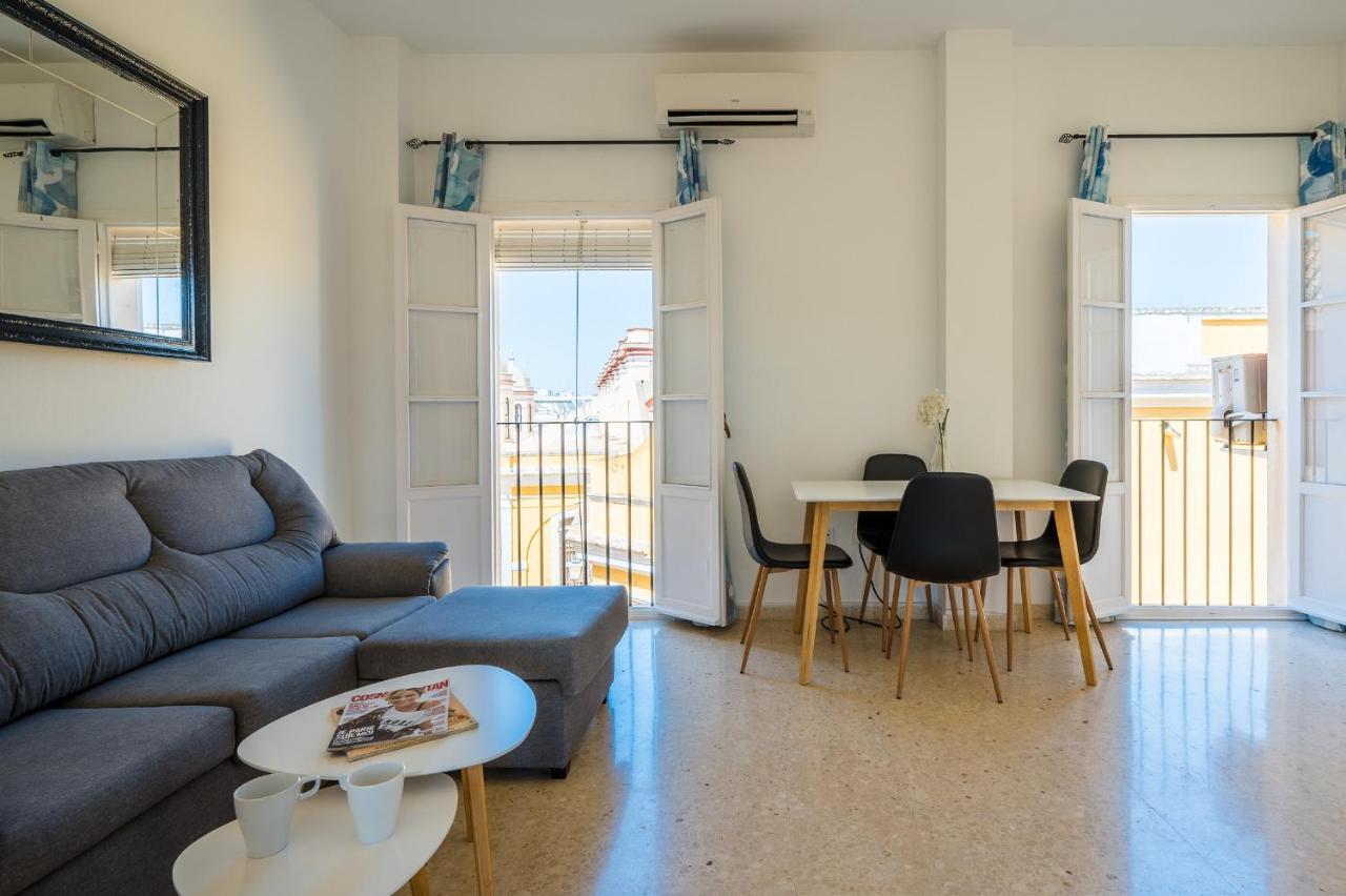 Sevillano apto en Centro cerca de Santa Justa Dış mekan fotoğraf